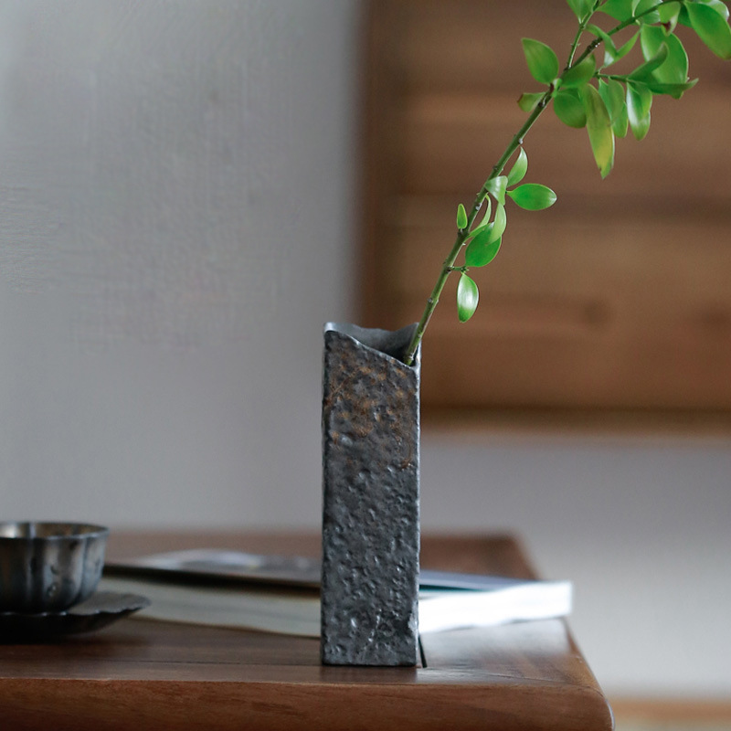 Ikebana Vase Kenzan - Koreanischer Stil, abstrakte Ikebana-Keramikvasen, Zeremonie, Dekor,