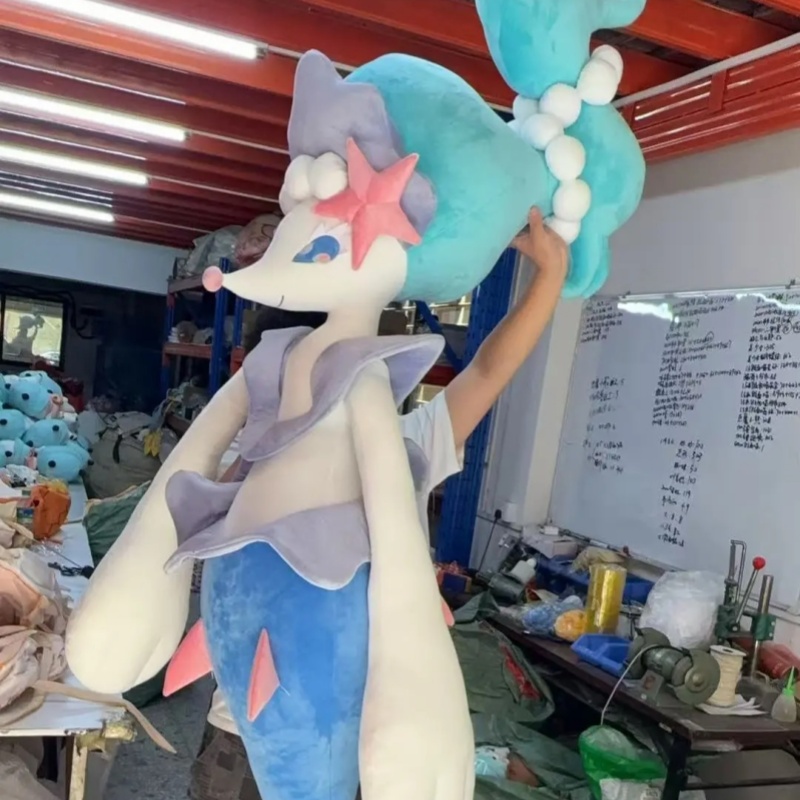 Japan Lifestyle - 180cm PokéMon Primarina Lebensgroße Flauschige Anime-Actionfigur,