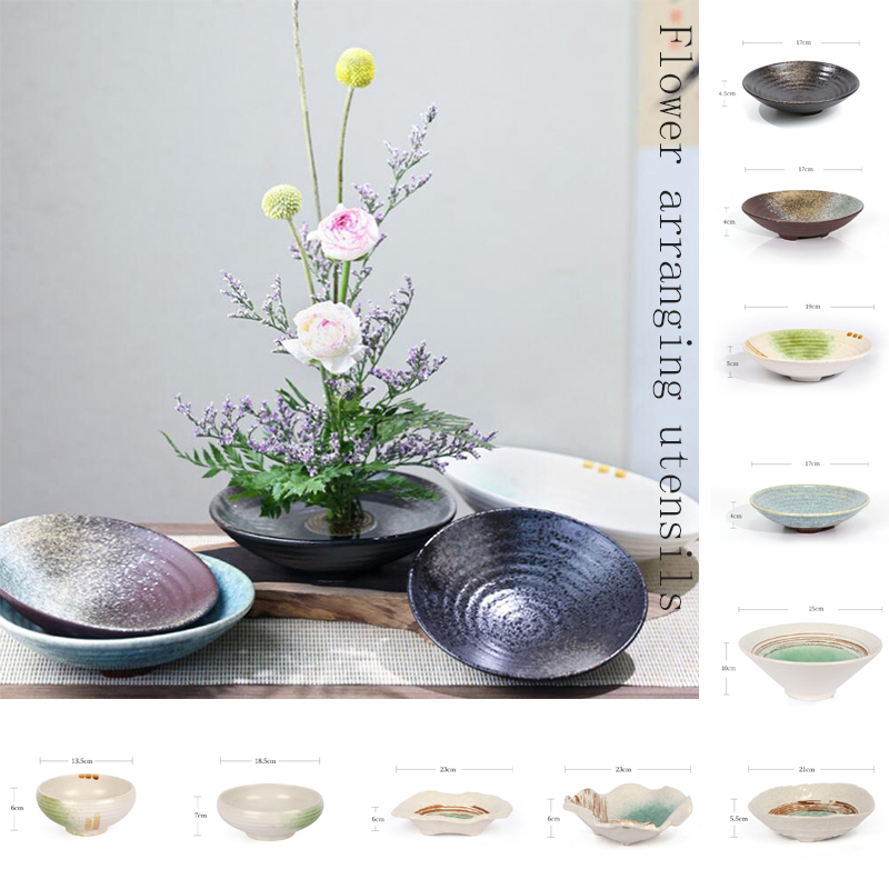 Ikebana Vase Kenzan - Japanische Frosch vase Keramik strauß Ikebana