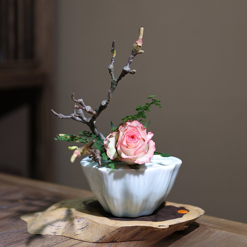 1 Stück Chinesischer Lotusförm – Ikebana Vase Kenzan Bewertung und Preis
