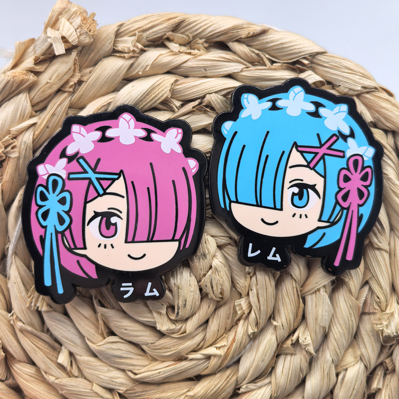 Ram Rem Metallabzeichen Anime  – Japan Lifestyle Bewertung und Preis