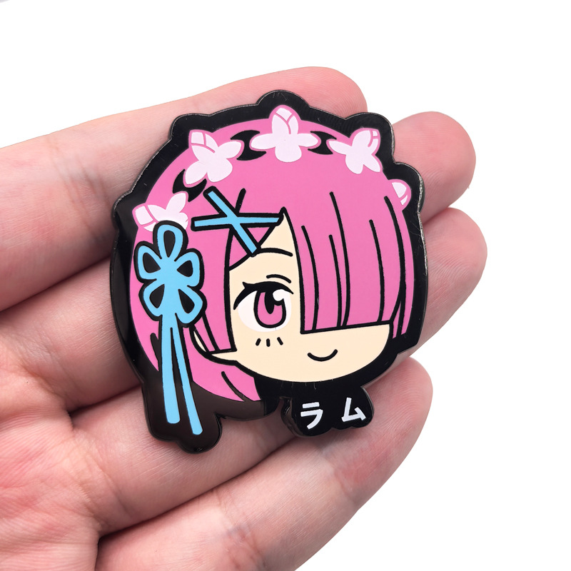 Ram Rem Metallabzeichen Anime  – Japan Lifestyle Bewertung und Preis