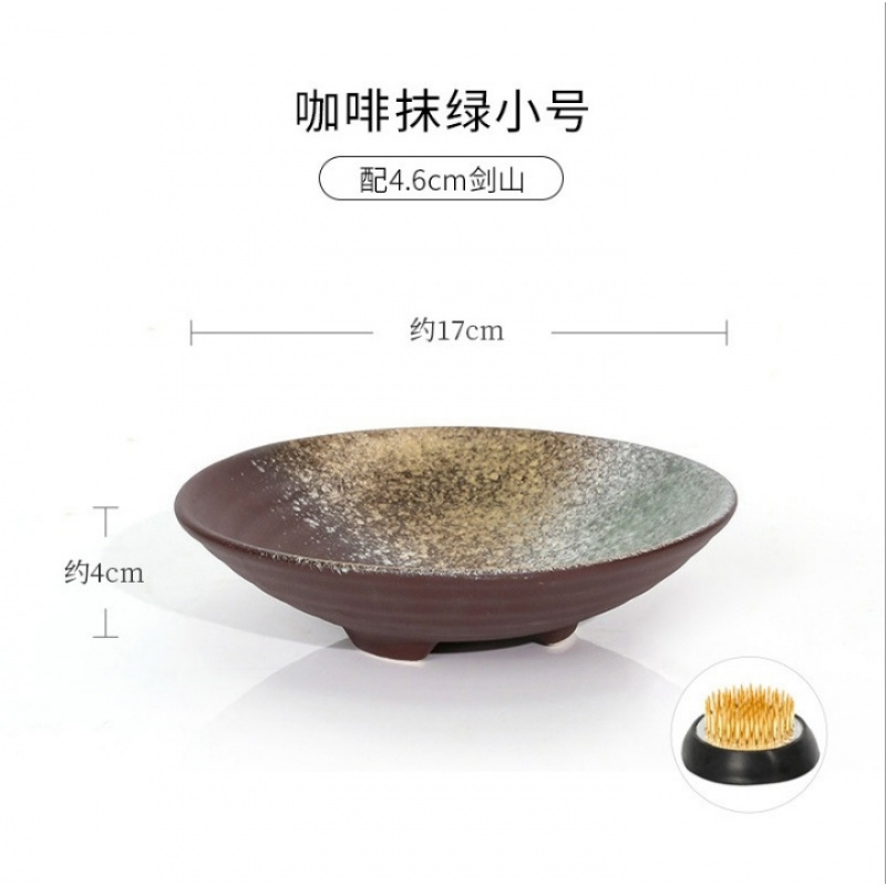Retro Zen Keramik Dreifußige B – Ikebana Vase Kenzan Bewertung und Preis